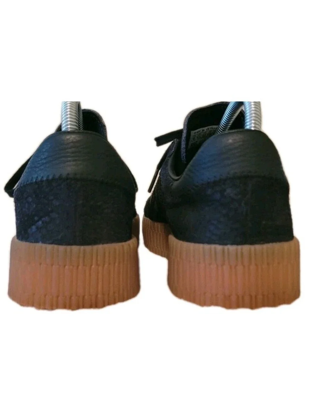 Adidas Women's US 8 Sambarose Sneakers Core Black Gum Soles ART B28157